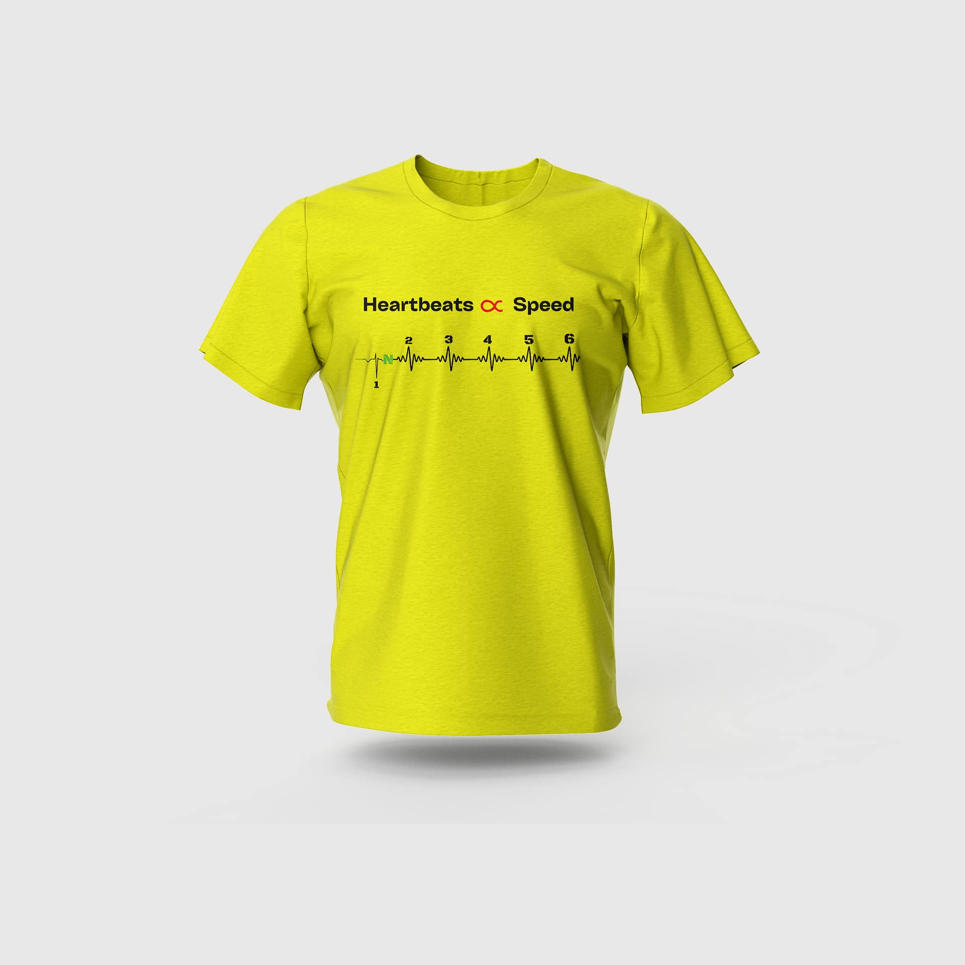 Men Yellow Cotton T-Shirt