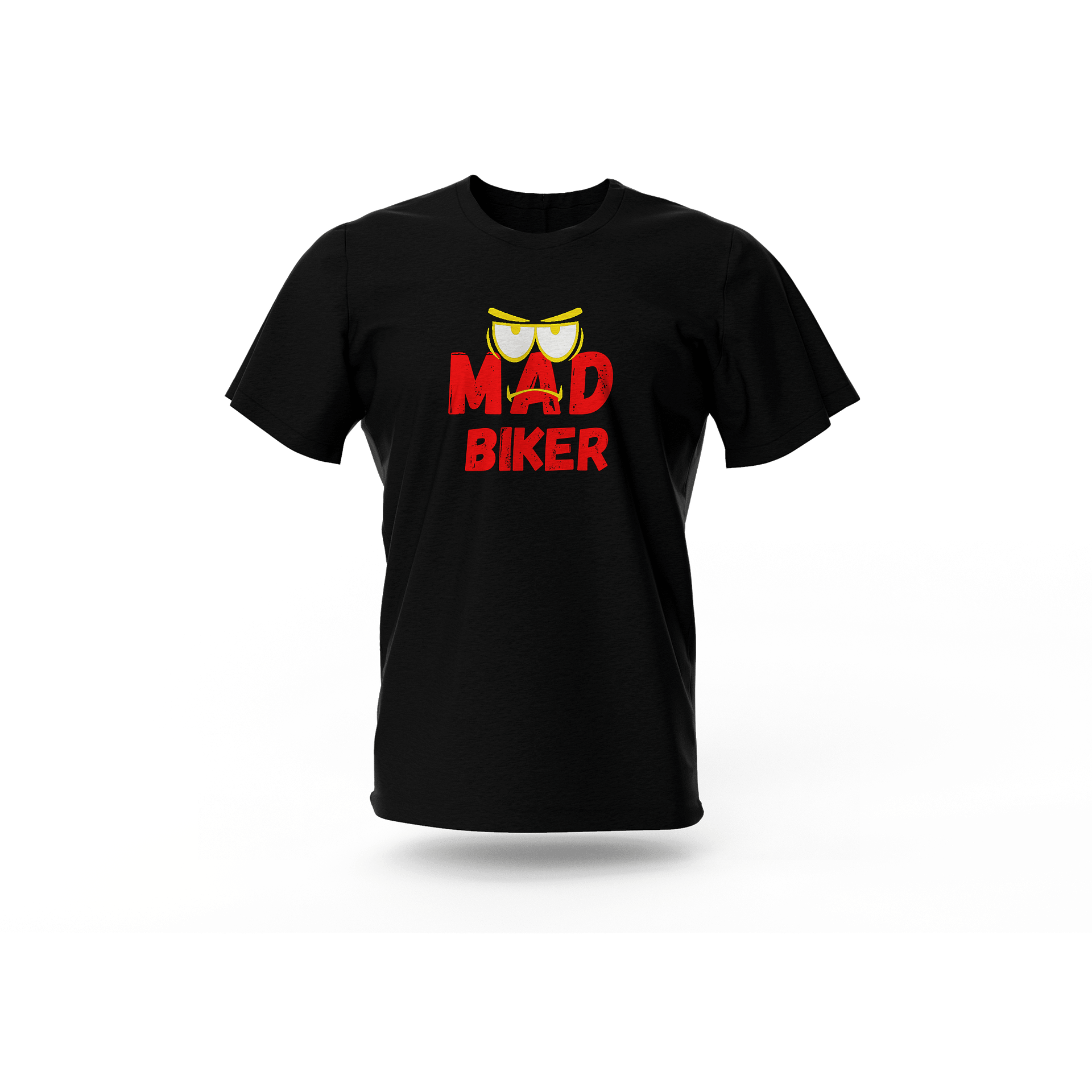 Men Black Cotton T-Shirt - Image 2