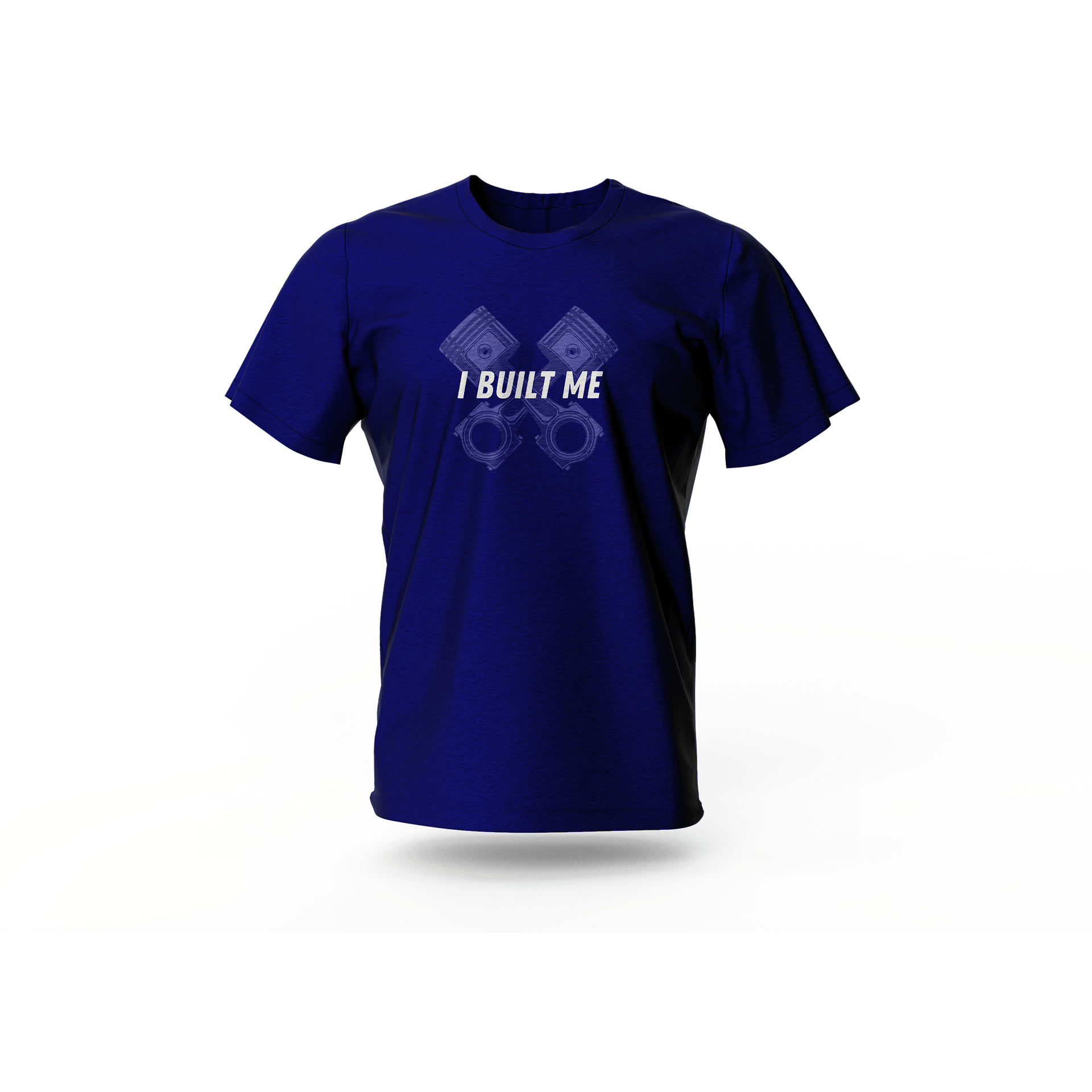 Men Blue Cotton T-Shirt - Image 2