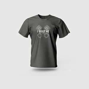 Men Grey Cotton T-Shirt
