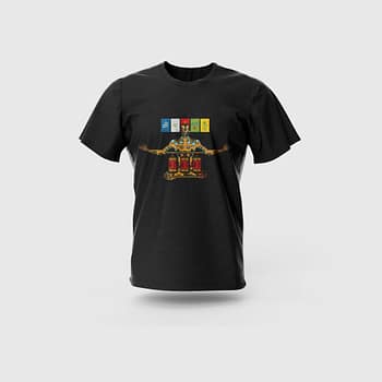 Men Black Cotton Pure Cotton T-shirt