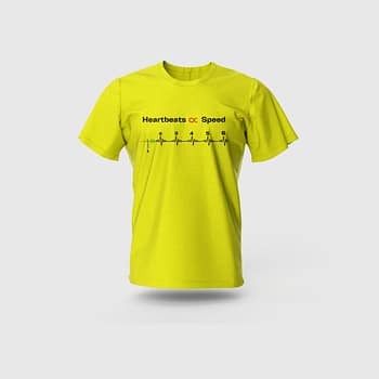 Men Yellow Cotton T-Shirt