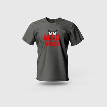 Men Grey Cotton T-Shirt