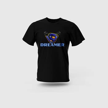 Men Black Cotton T-Shirt