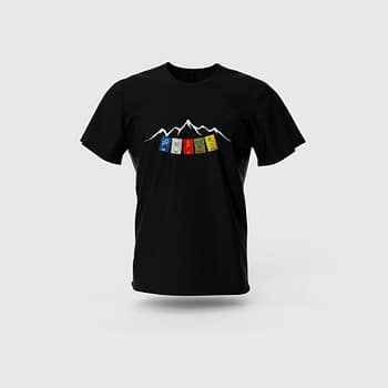 Men Black Cotton T-Shirt