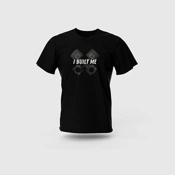 Men Black Cotton T-Shirt