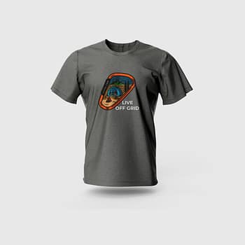 Men Grey Cotton T-Shirt