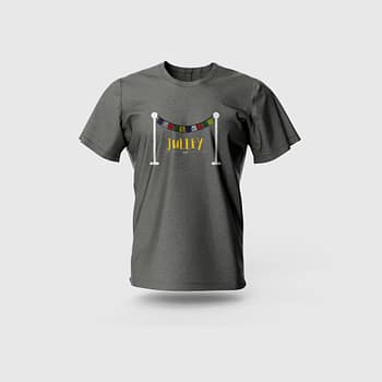 Men Grey Cotton T-Shirt