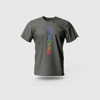 Men Grey Cotton T-Shirt