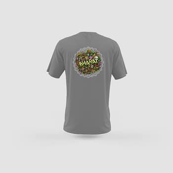 Men Grey Cotton T-Shirt
